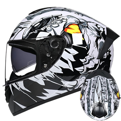 Winter Warm Double Visor Motorcycle Helmet