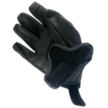 Leather Touch Men Genuine Goatskin Sport Motorcycle Glove