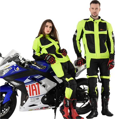 Men Woman  Breathable Motorcycle Jacket