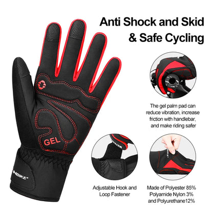 Waterproof Bicycle Touch Screen Cycling Glove