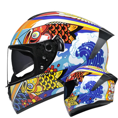 Winter Warm Double Visor Motorcycle Helmet