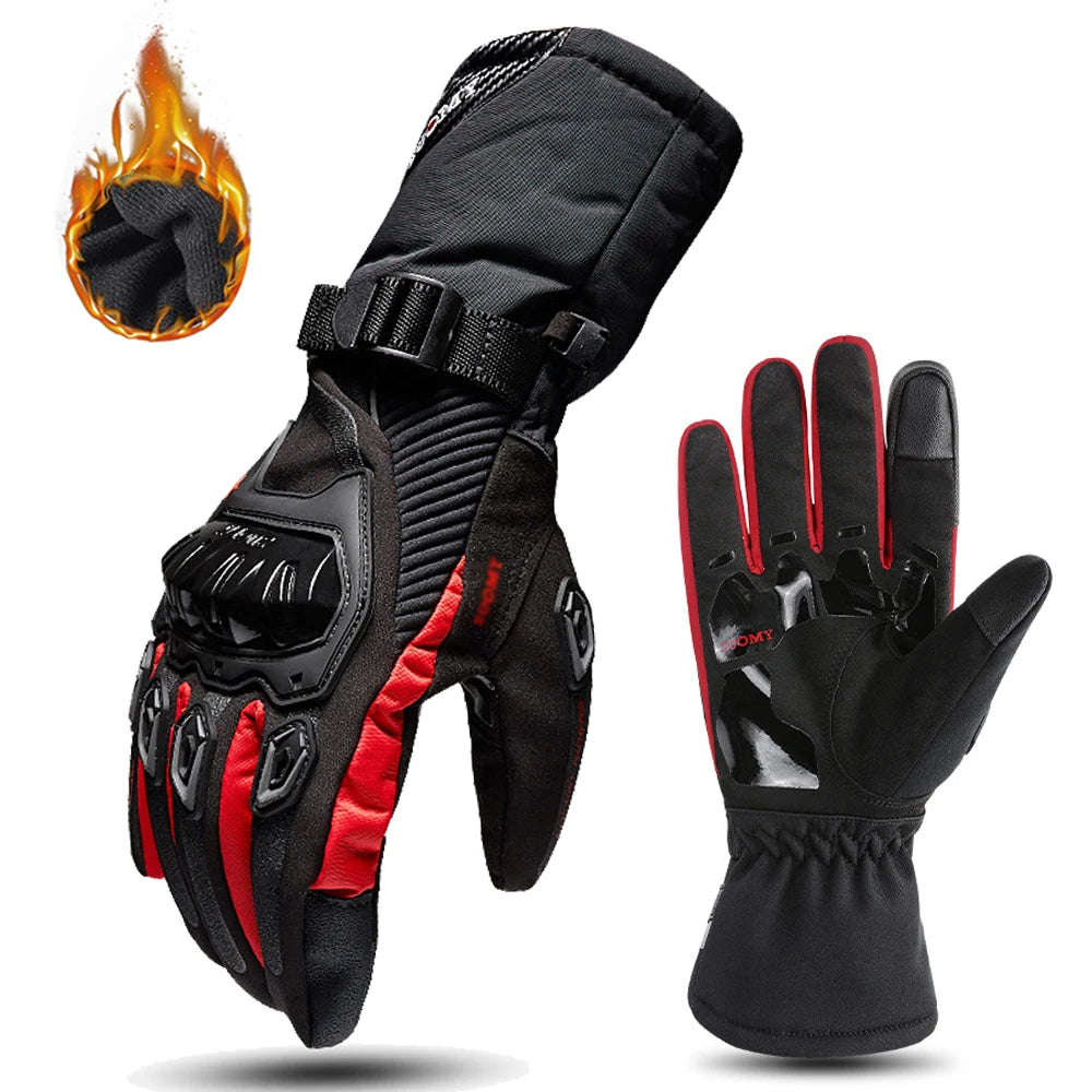 Windproof Waterproof Winter Motorcycle Gloves