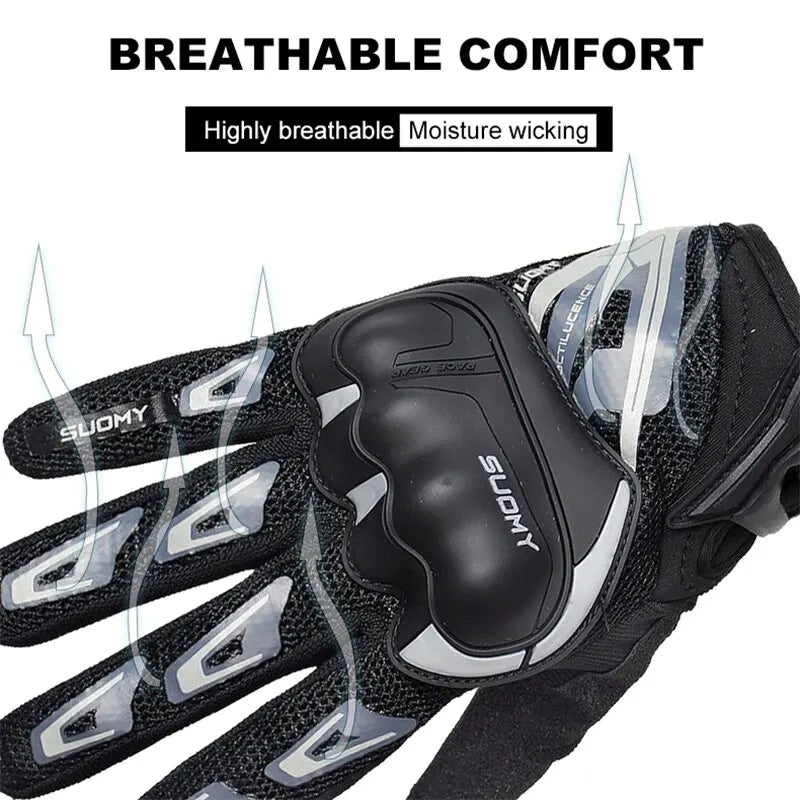 Mesh Breathable Moto Glove